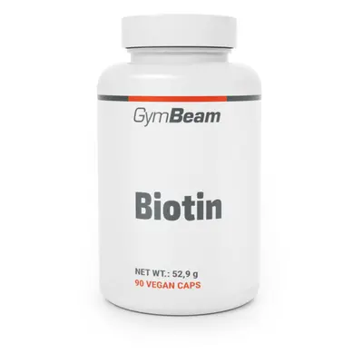 GymBeam D-Biotin (Vitamín B7), 90 kaps.