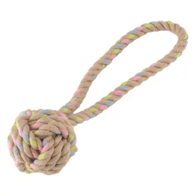 Beco Hemp Rope Hračka pro psy Ball on Loop M