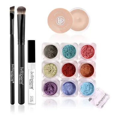 Bellápierre Sada na líčení 9 Stack Shimmer Kit - Fabulous