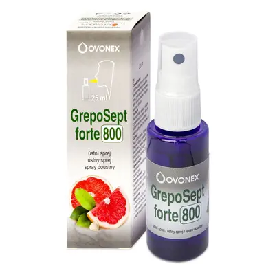 Ovonex GrepoSept FORTE 800 ústní sprej, 25 ml