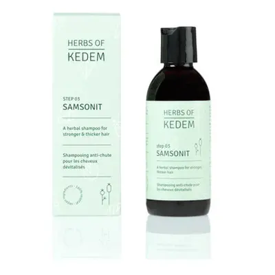 Herbs of Kedem Přírodní posilující šampon Samsonit, 250ml