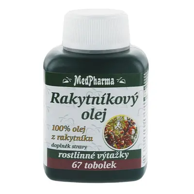 MedPharma Rakytníkový olej, 100%, 67 tobolek