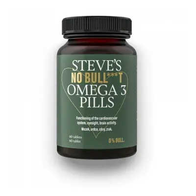 Steves Stevovy Pilulky Omega 3, 60 kapslí