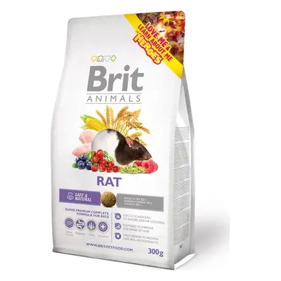 Brit Animals RAT complete, krmivo pro krysy, 300 g