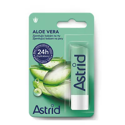 ASTRID Balzám na rty Aloe Vera, 4,8 g