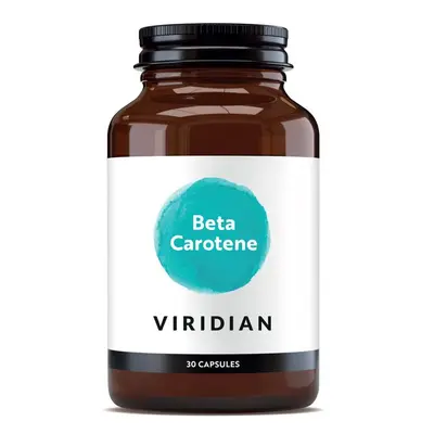 Viridian Nutrition Viridian Beta Carotene, 30 kapslí