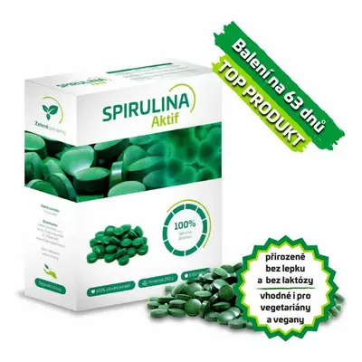 Aktif Spirulina Aktif, 250 g (63 dnů)