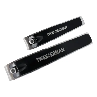 Tweezerman Stainless Steel Nail Clipper kleštičky na nehty rukou i nohou, 2 ks