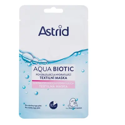 ASTRID AQUA BIOTIC Hydratační textilní maska, 20ml