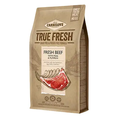 Carnilove TRUE FRESH BEEF for Adult dogs 4 kg