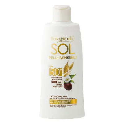 Bottega Verde SOL Voděodolné mléko na opalování SPF50+ , 200ml