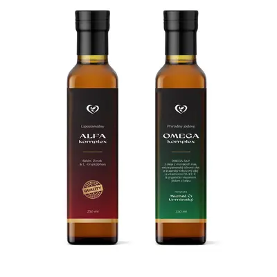 Zdravý Svet Alfa & Omega, 2 x 200 ml