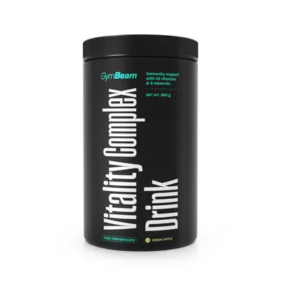 GymBeam Vitality Complex Drink, 360 g Příchuť: mango marakuja