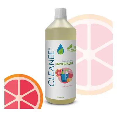 CLEANEE EKO CLEANEE ECO přírodní hygienický čistič UNIVERZÁLNÍ s vůní GRAPEFRUITU 1L