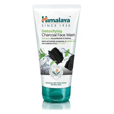 Himalaya Detoxifying Charcoal Face Wash, Mýdlo na obličej s černým uhlím a zeleným čajem, 150 ml