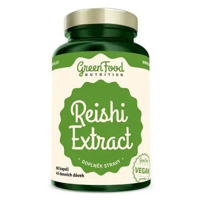 GreenFood Nutrition Reishi extract 90 kapslí