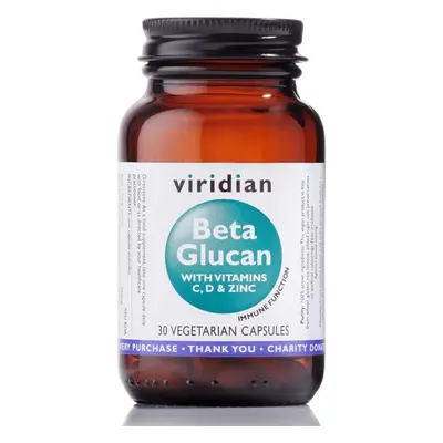 Viridian Nutrition Viridian Beta Glucan, 30 kapslí