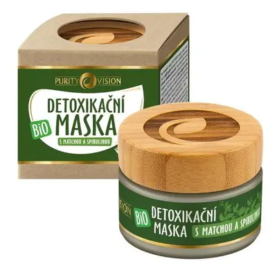 PURITY VISION BIO DETOXIKAČNÍ MASKA S MATCHOU A SPIRULINOU 40 ML