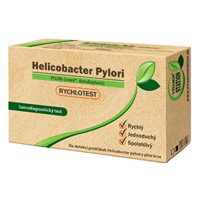 Vitamin Station 1x Vitamin Station, Rychlotest Helicobacter Pylori