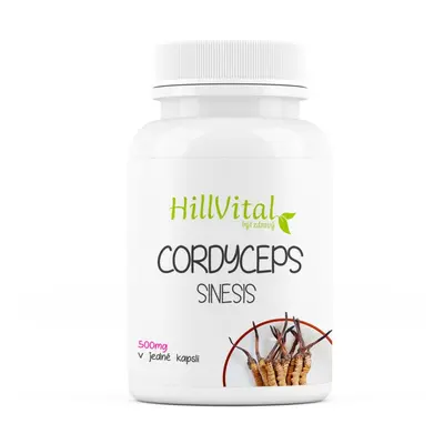 HillVital Cordyceps sinensis, 60 kapslí