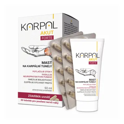 KARPA-L KARPAL AKUT FORTE 50 ml+KARPA-L, 30 tobolek