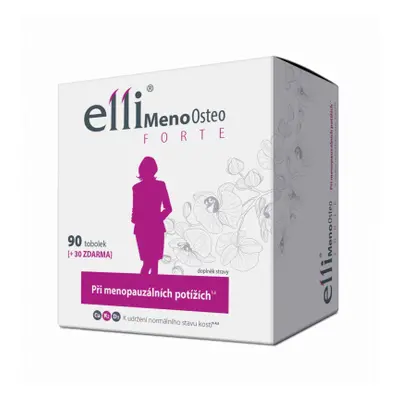 Elli MenoOsteo FORTE, 90+30 tablet zdarma