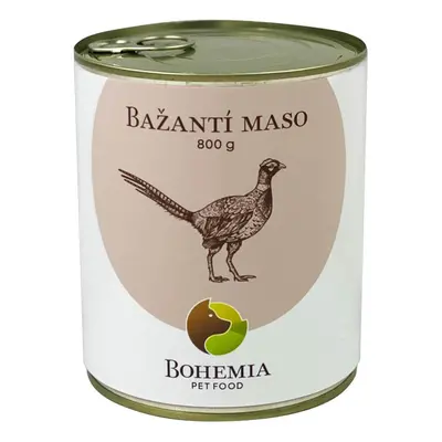 Bohemia Pet Food BOHEMIA Bažantí maso ve vlastní šťávě 800g