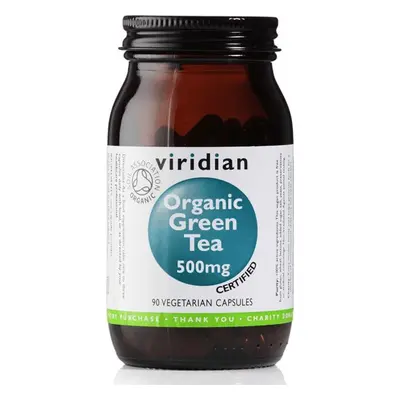 Viridian Nutrition Viridian Green Tea Organic, 90 kapslí