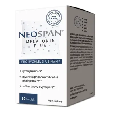 NEOSPAN melatonin plus, 60 tobolek