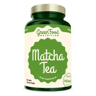 GreenFood Nutrition Matcha Tea 60 kapslí