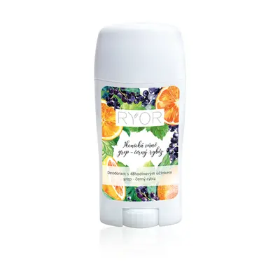 RYOR Deodorant s 48hodinovým účinkem grep - černý rybíz, 50ml