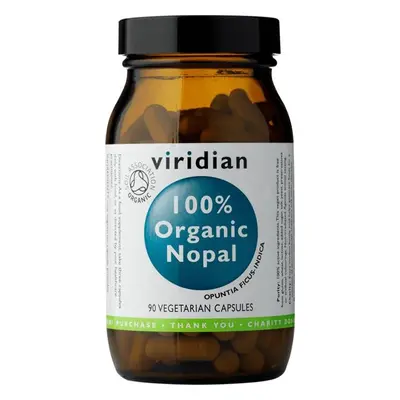 Viridian Nutrition Viridian Nopal Organic, 90 kapslí