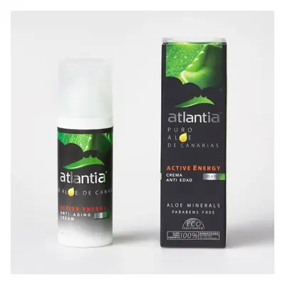 Atlantialoe Krém proti stárnutí pleti z Aloe vera pro muže, 50 ml