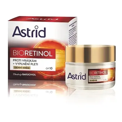 ASTRID BIORETINOL Denní krém proti vráskám OF10, 50ml