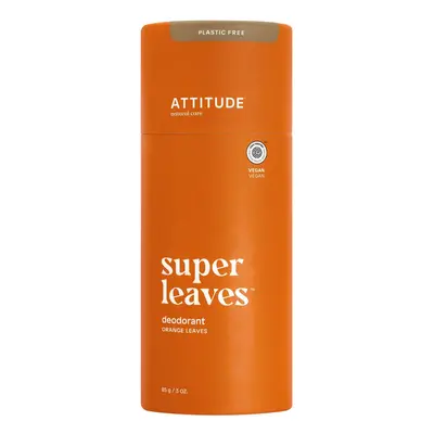 Přírodní tuhý deodorant ATTITUDE Super leaves - pomerančové listy 85 g