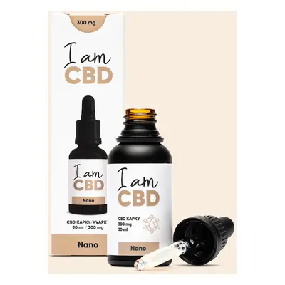 I am CBD Nano CBD kapky 30 ml