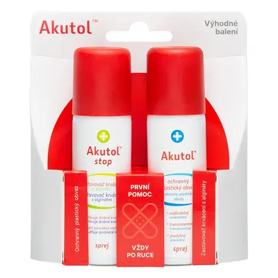 Akutol™ stop sprej + Akutol™ sprej, Duopack 2x60 ml