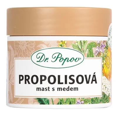 Propolisová mast s medem, 50 ml Dr. Popov