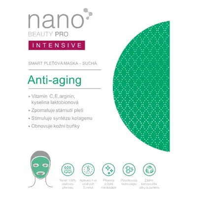 Nano BEAUTY PRO NanoBeauty Anti-aging pleťová maska Intensive, 1ks