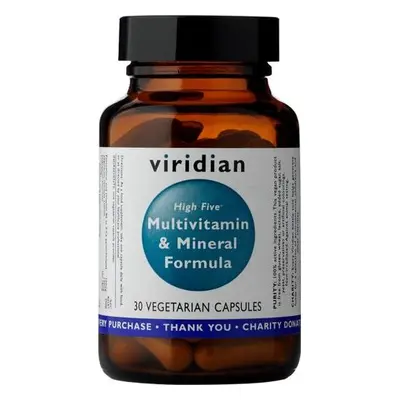 Viridian Nutrition Viridian High Five Multivitamin & Mineral Formula, 30 ks Varianta: High Five 