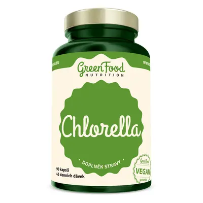 GreenFood Nutrition Chlorella 90 kapslí