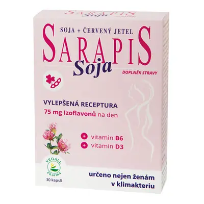 VEGALL Sarapis Soja, 30kapslí