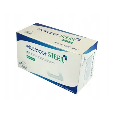 ZARYS International Group Elastopor STERIL netkané krytí s absorpční vložkou, sterilní, 5x7,2cm,