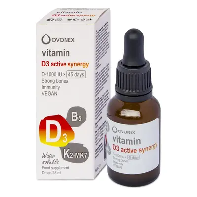 Ovonex Vitamin D3 Active Synergy, 25 ml