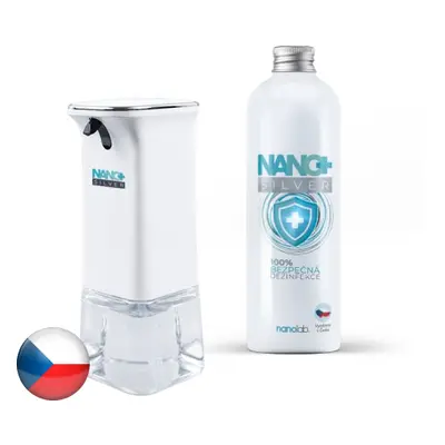 Nanolab Bezdotykový dávkovač NANO+ včetně dezinfekce 500ml