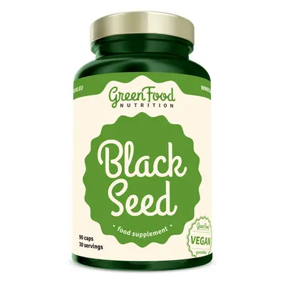 GreenFood Nutrition Black Seed - Černý kmín 90 kapslí