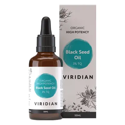 Viridian Nutrition Viridian High Potency Black Seed Oil Organic, 50 ml