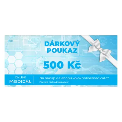 Dárkový poukaz OnlineMedical - 500 Kč