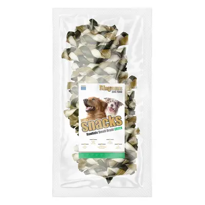 Magnum dog food Magnum Rawhide Small braid GREEN 2,5" 6,5cm 40ks