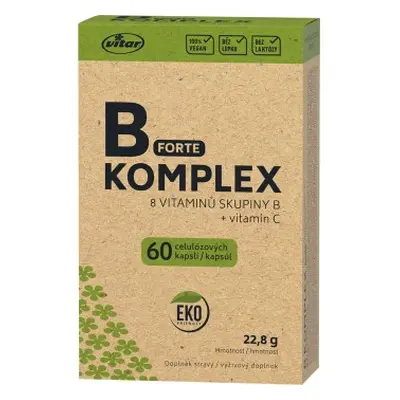 Vitar B-komplex EKO, 60 kapslí